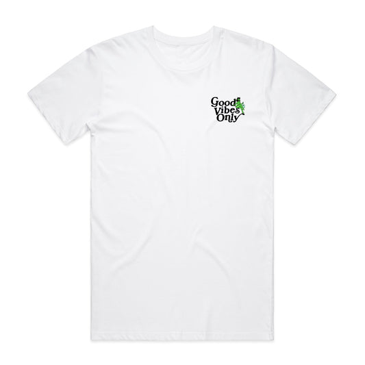 Green Good Vibes FRONT/BACK - Tee