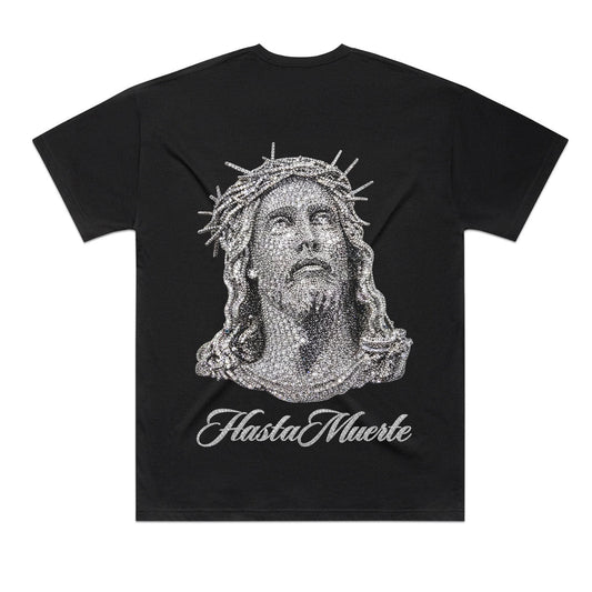 HM Jesus Pendant F/B - BLACK TEE