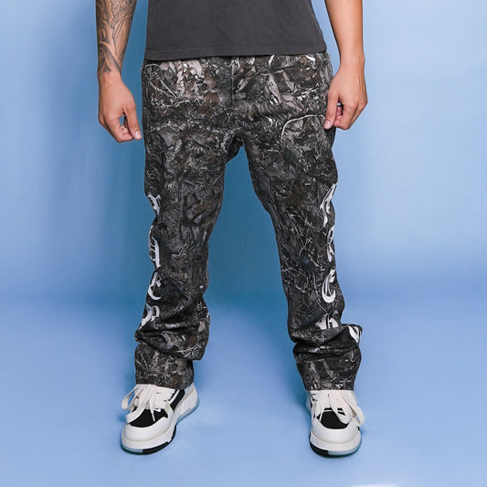 HM Forest Camo Twill Pants