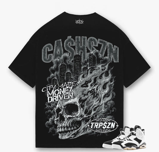 SZN - Money Driven - Black Tee