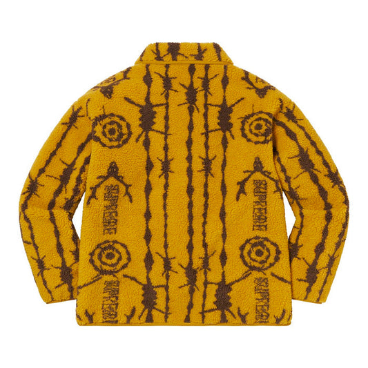 Supreme®/SOUTH2 WEST8 Fleece Jacket- Mustard