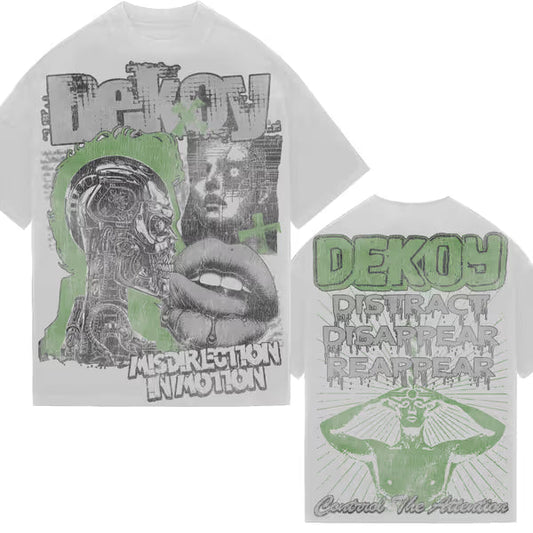 Dekoy - Misdirection In Motion - White Tee