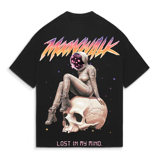 Moonwalk - Lost In My Mind - Jet Black Tee