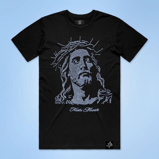 HM Jesus Rhinestone - BLUE
