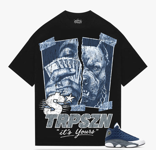 SZN - It's Yours Split - Black Tee