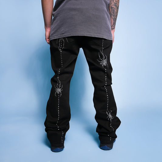 HM Spider Flared Denim