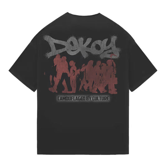 Dekoy - Camouflaged By Culture - Black Enzyme Tee
