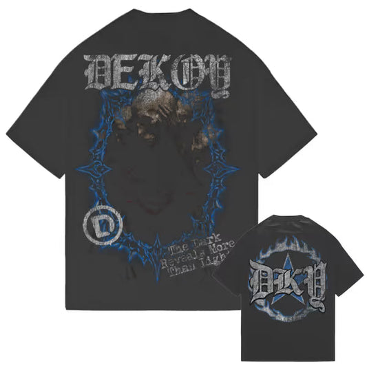 Dekoy - Dark Reveal - Black Garment Wash Tee