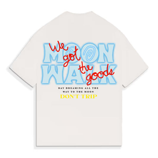 Moonwalk - Moonwalk World - Vintage White Tee