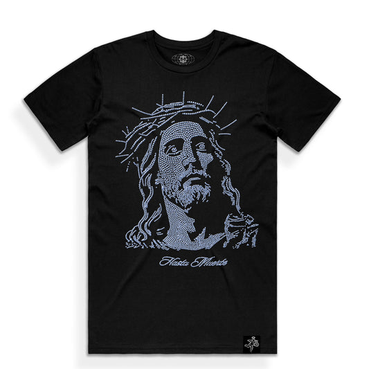 HM Jesus Rhinestone - BLUE